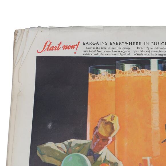 Saturday Evening Post Magazine Sept 24 1932 JC Leyendecker September Morn Cover - Picture 5 of 7